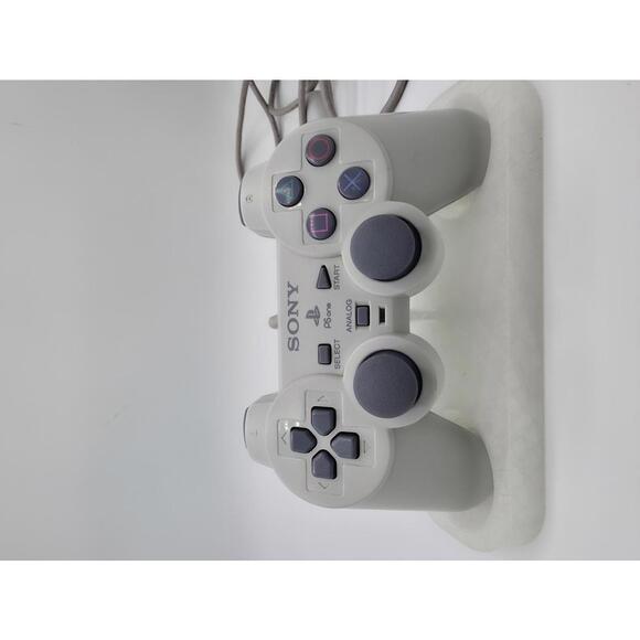 White Dual Shock Controller for PSOne - Picture 1 of 2